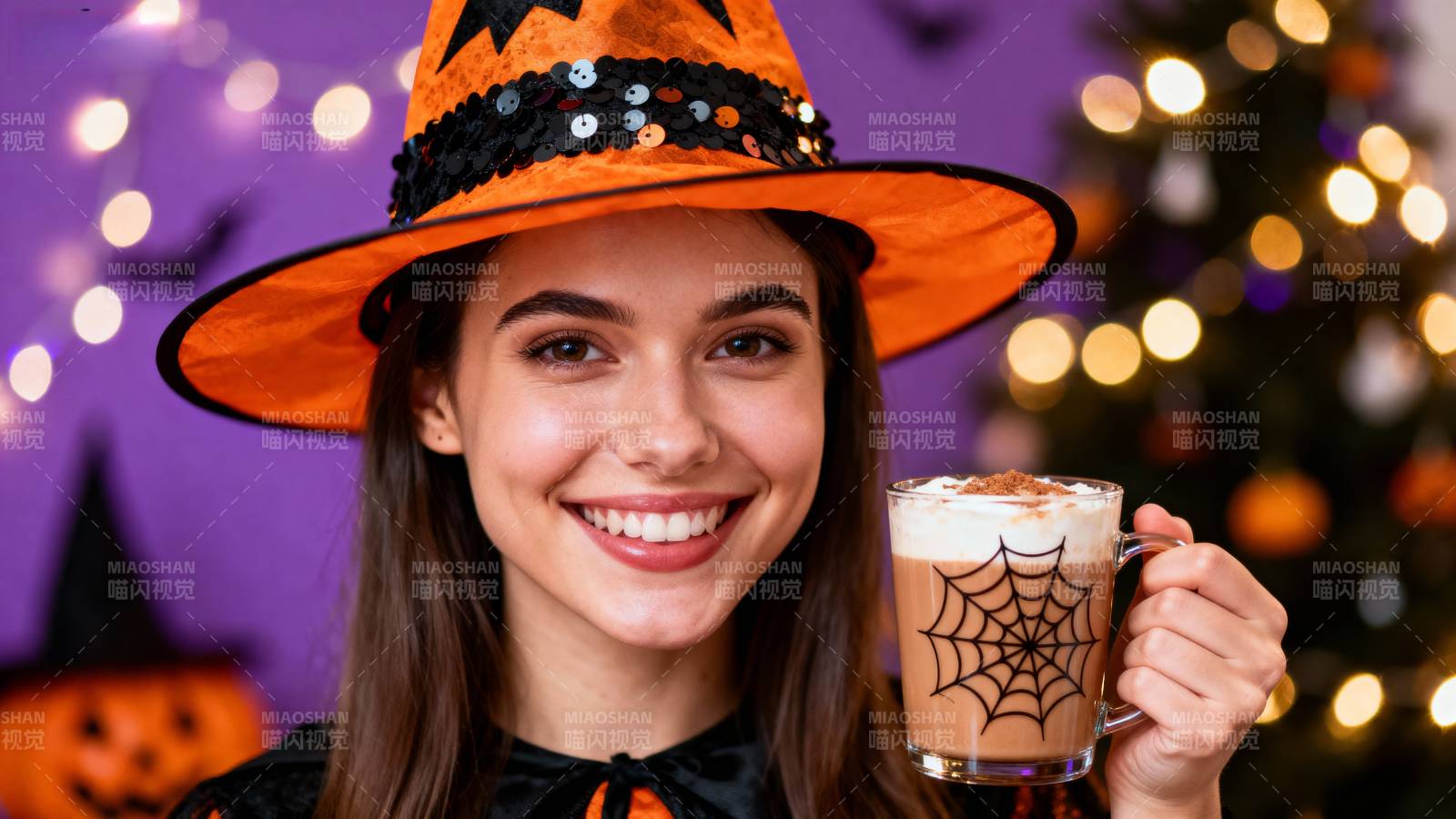 万圣节快乐饮品图片