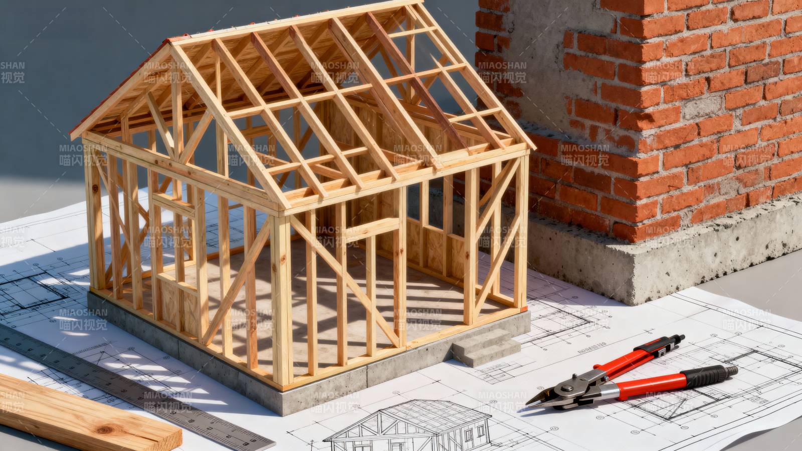 房屋模型与图纸图片