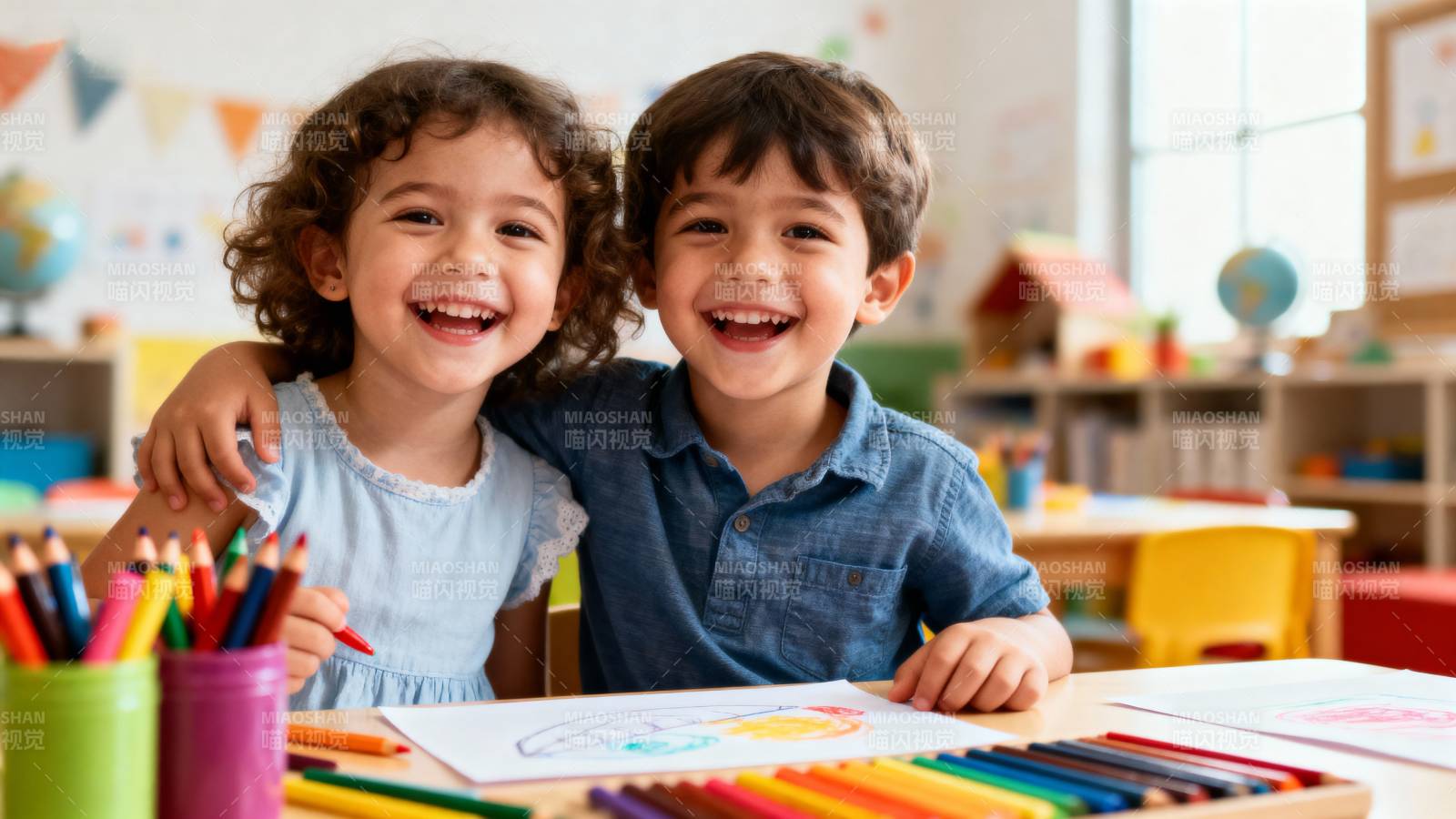 童趣绘画时光图片