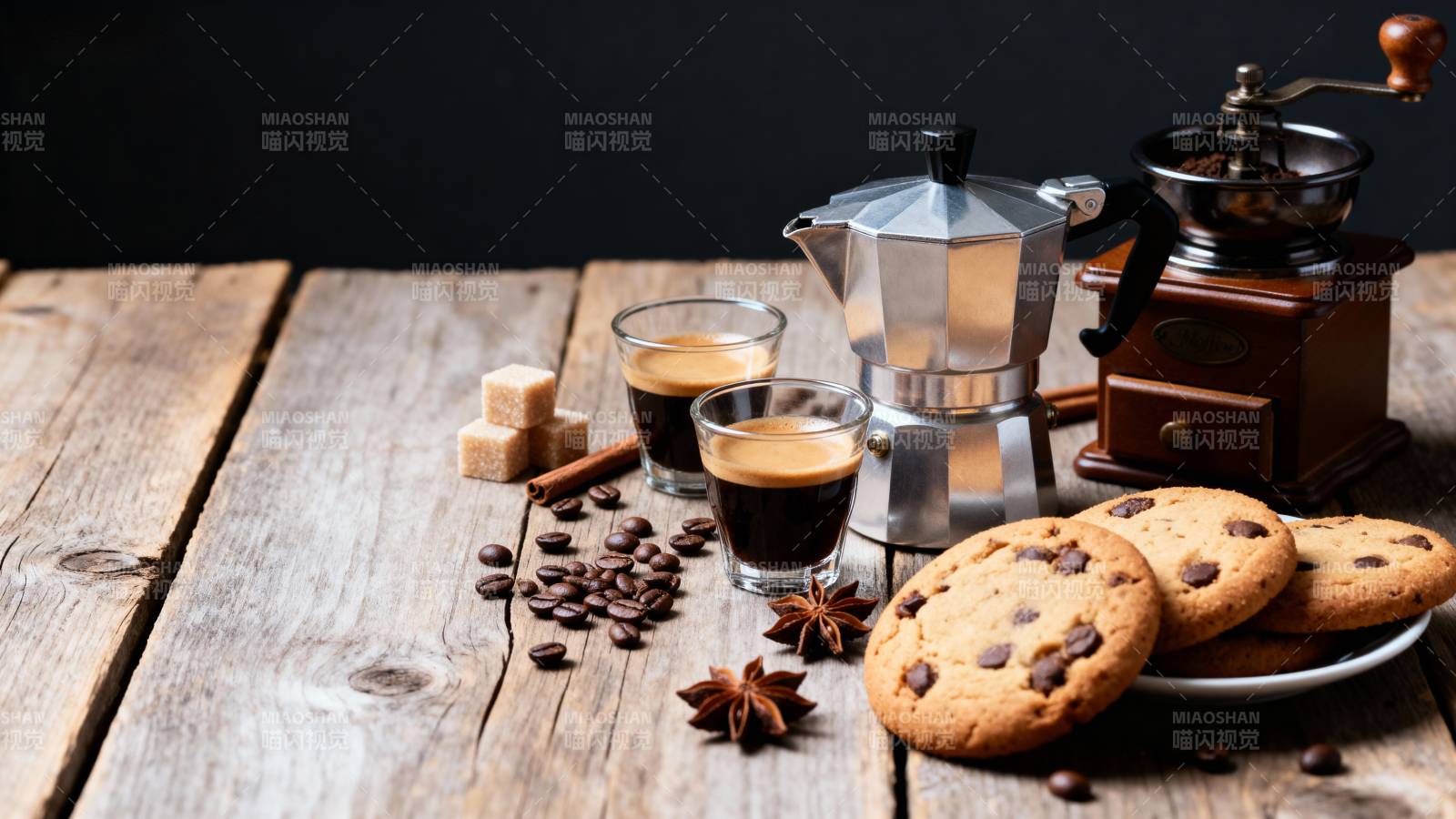 咖啡与饼干的时光图片