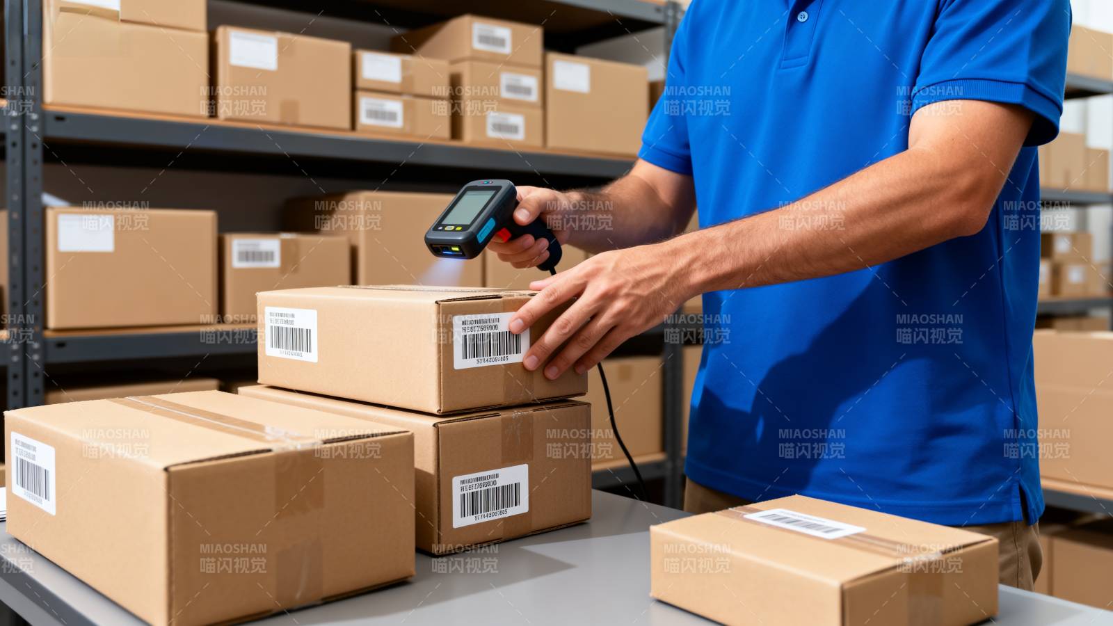 仓库扫码发货图片