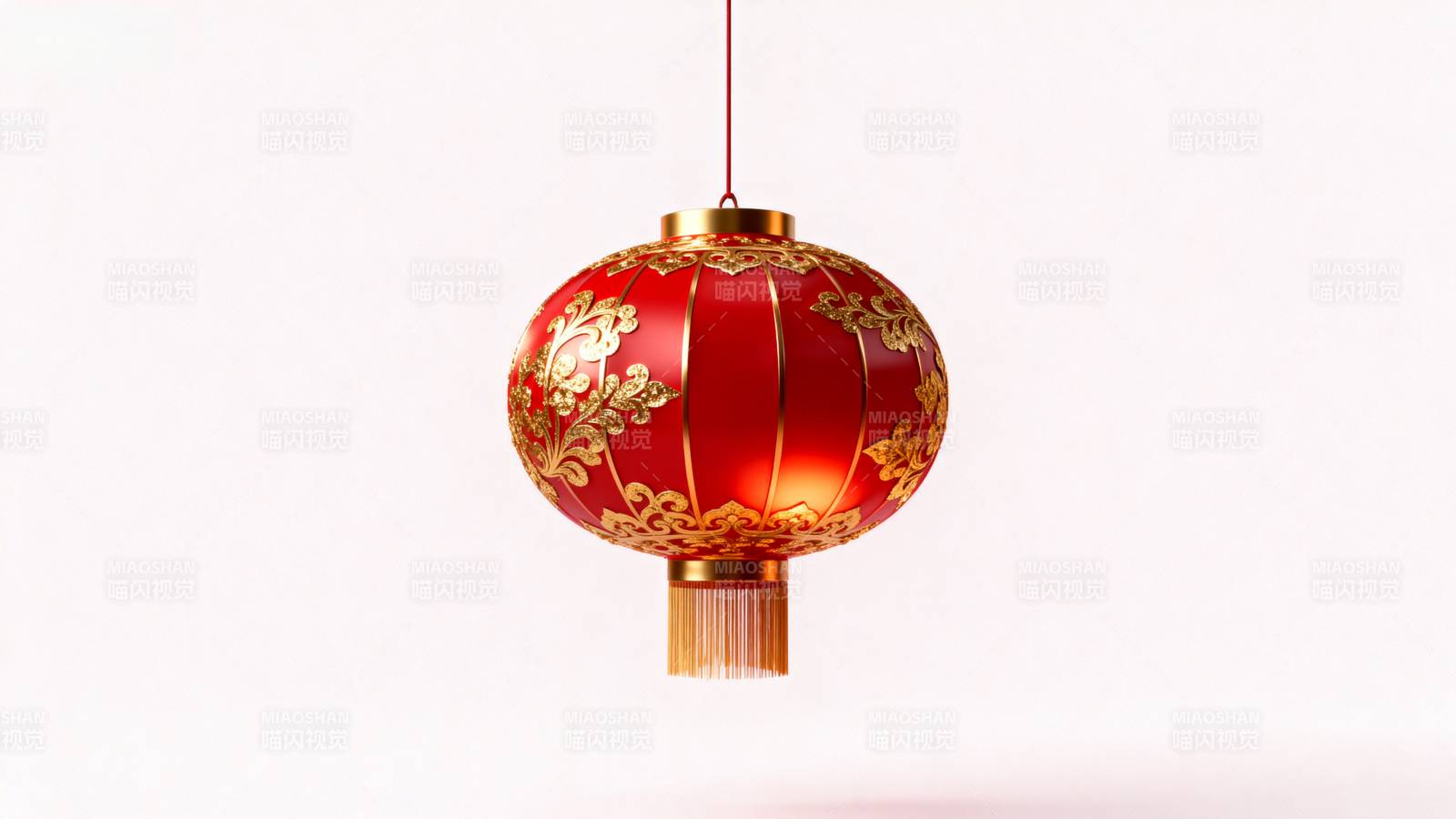 红灯笼高挂图片