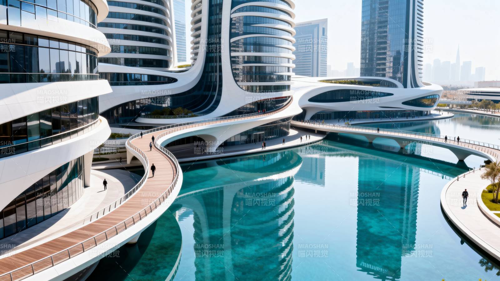 未来城市建筑奇观图片