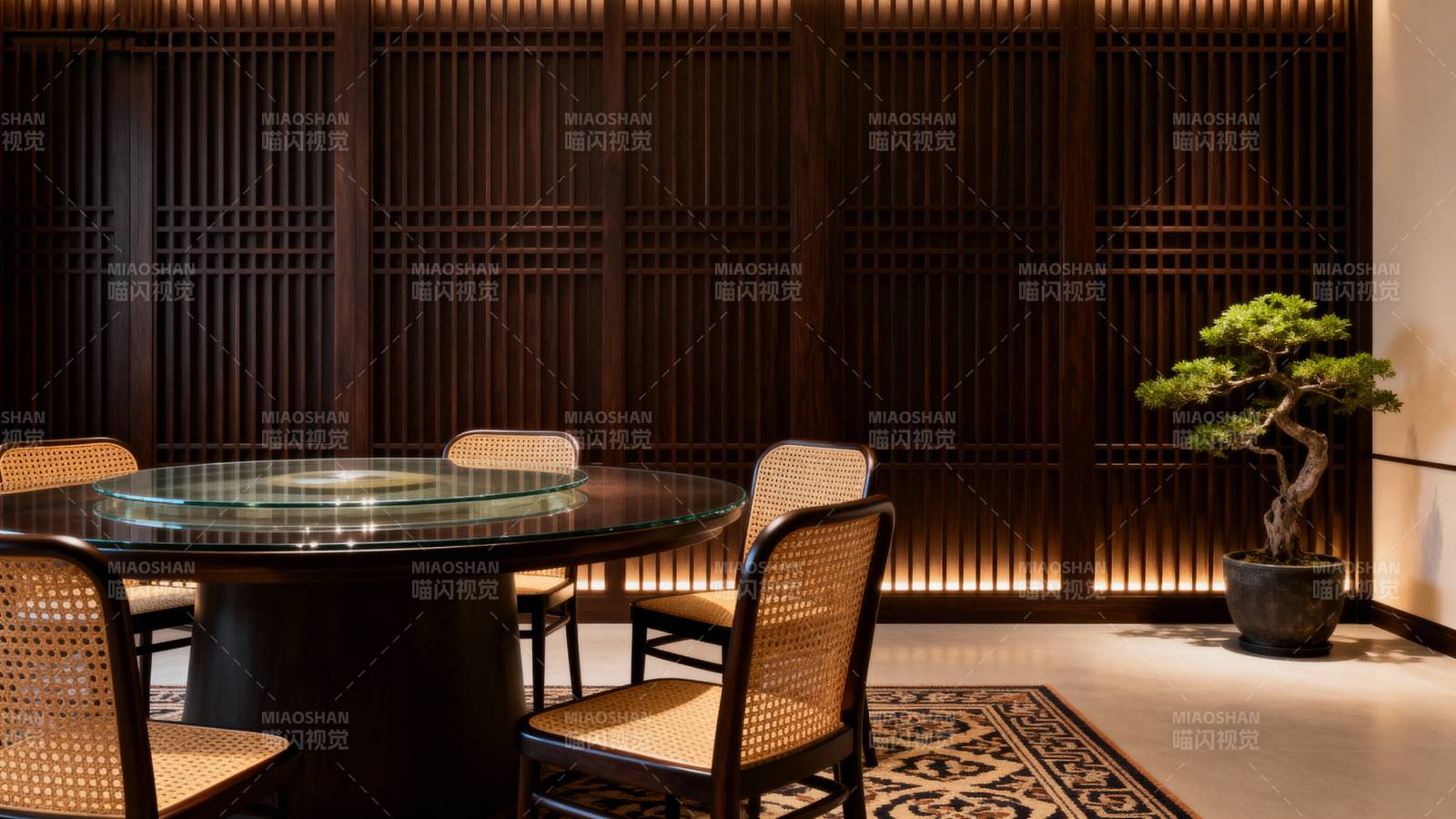 雅致日式茶室图片