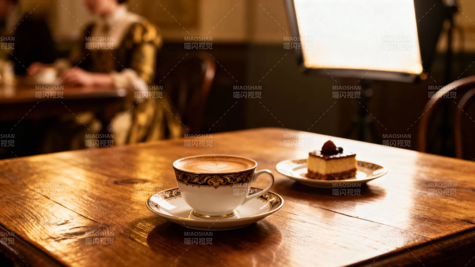 咖啡与甜点时光图片