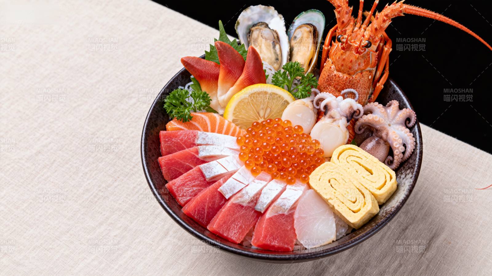 海鲜拼盘盛宴图片