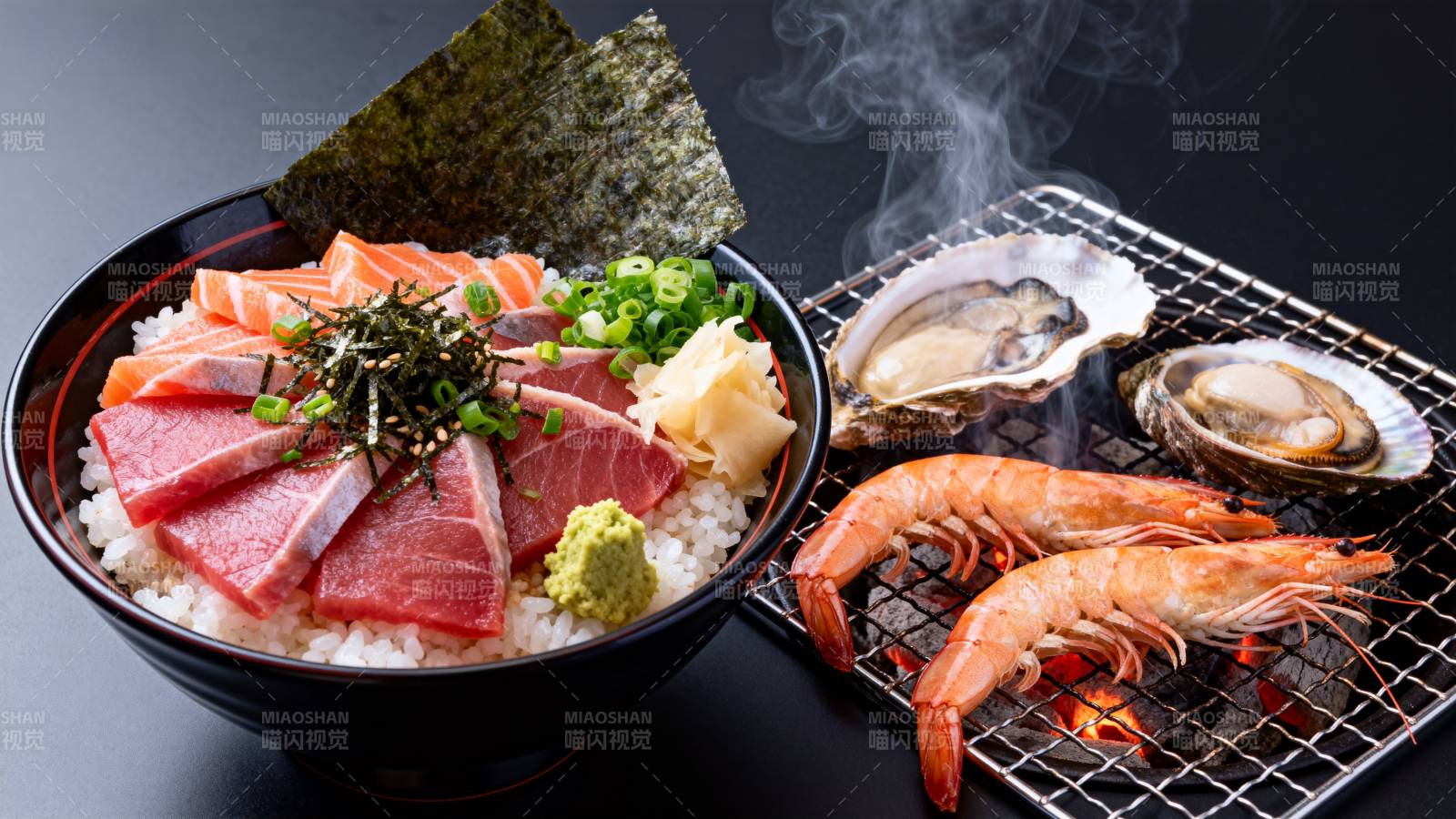 日式海鲜料理图片