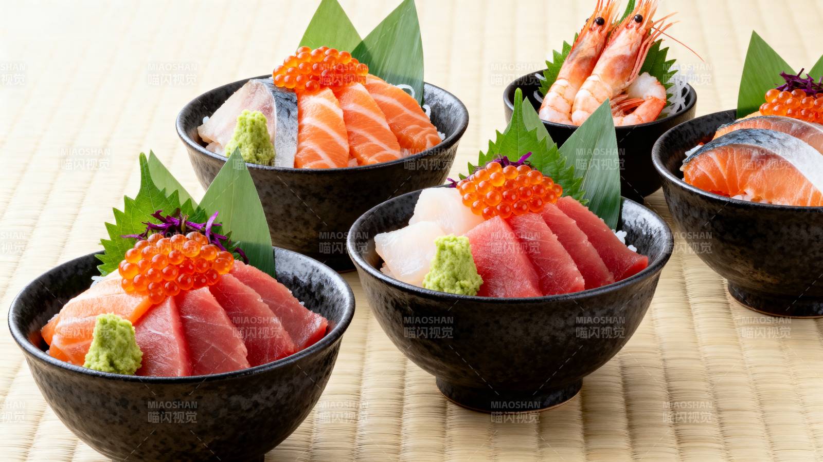 精致寿司拼盘图片