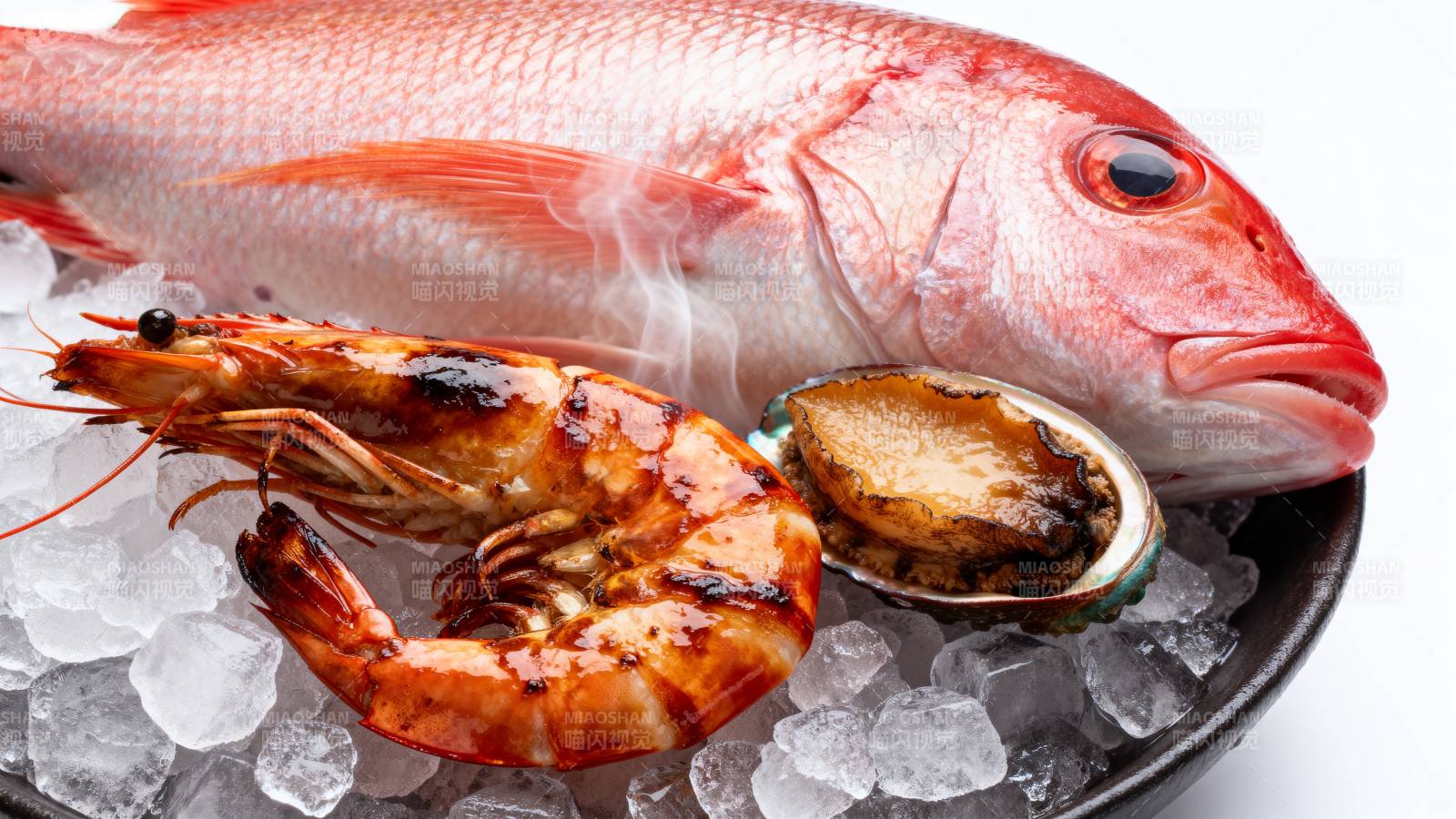 海鲜冰鲜拼盘图片