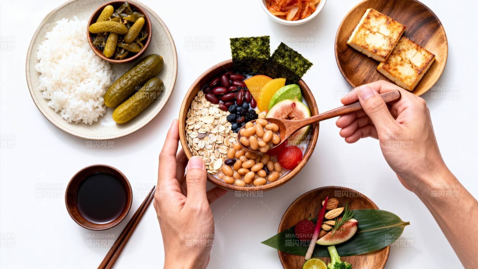 健康饮食 美味搭配图片