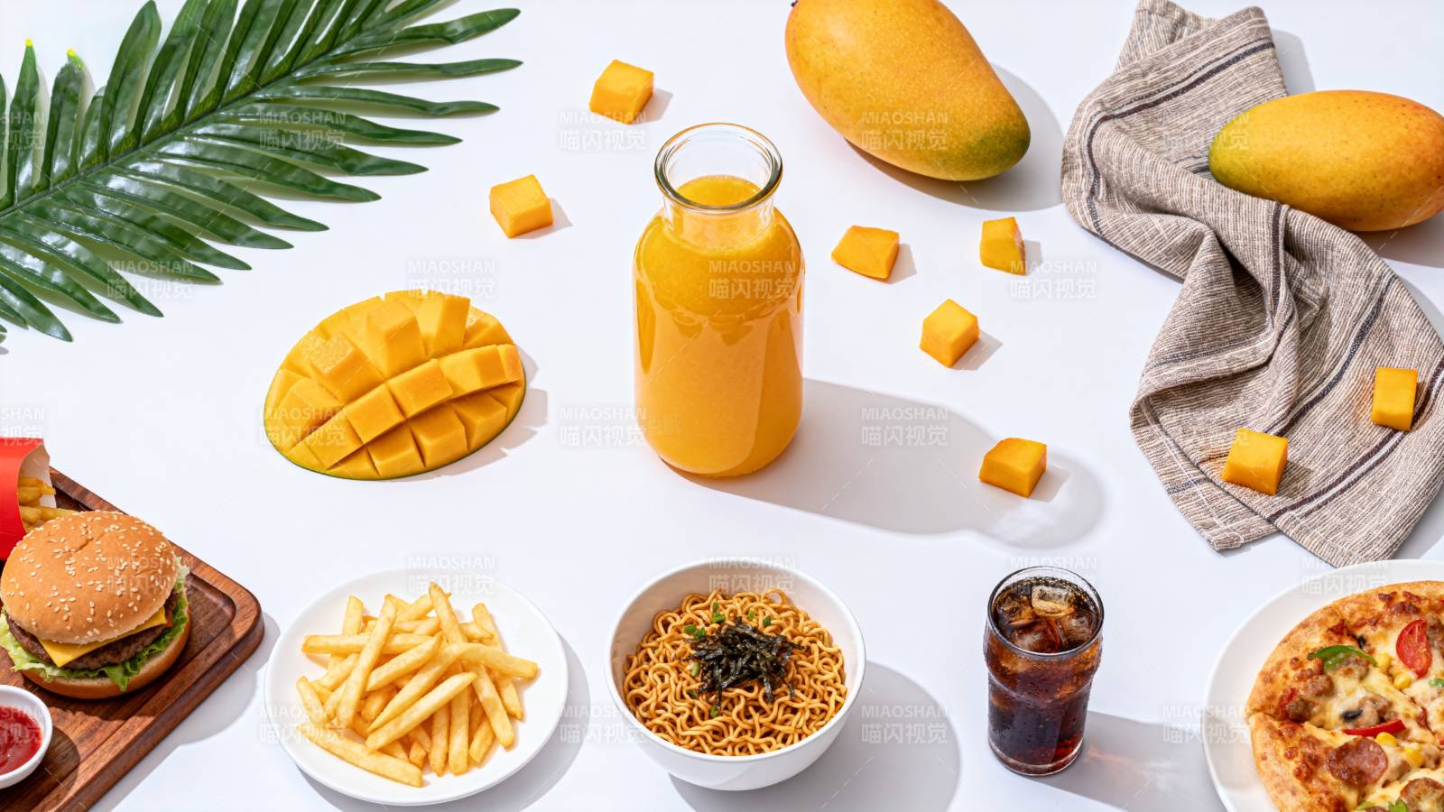 热带风情美食拼盘图片