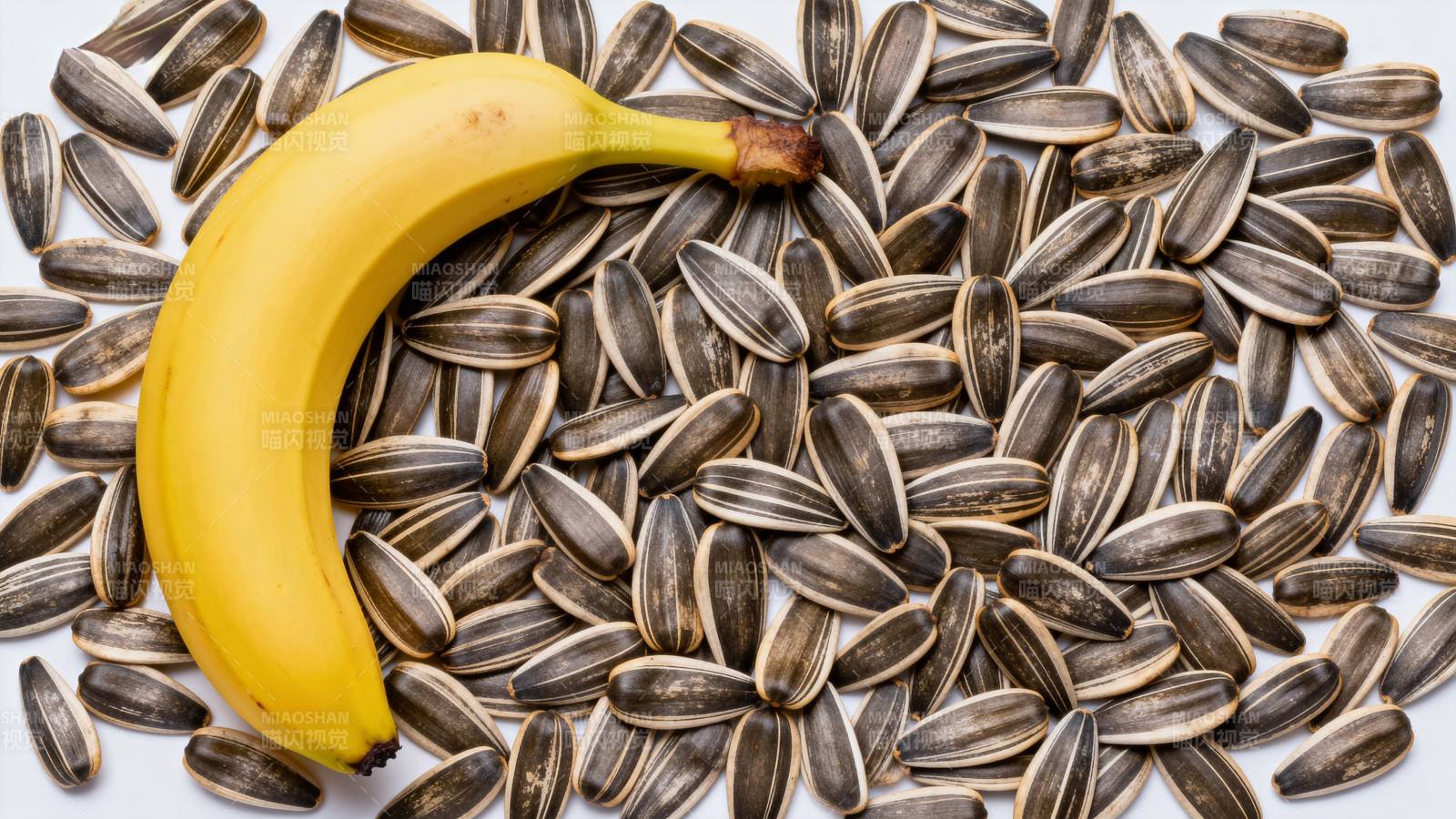 香蕉与瓜子的组合图片