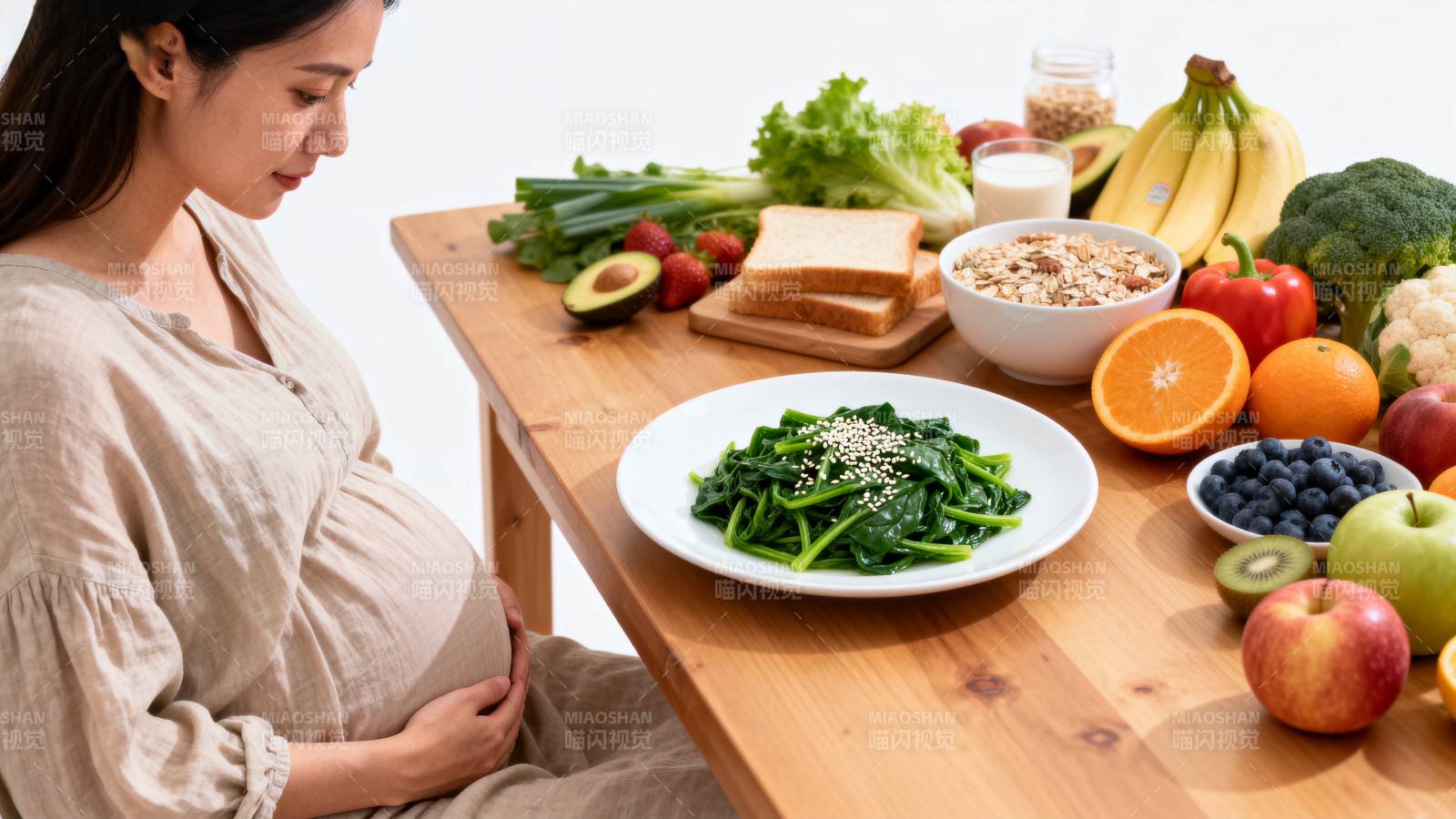 孕妇健康饮食图片