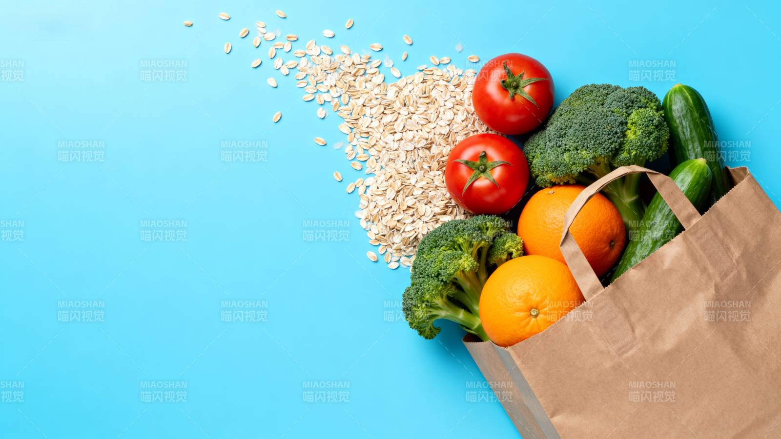 健康食材袋装图图片