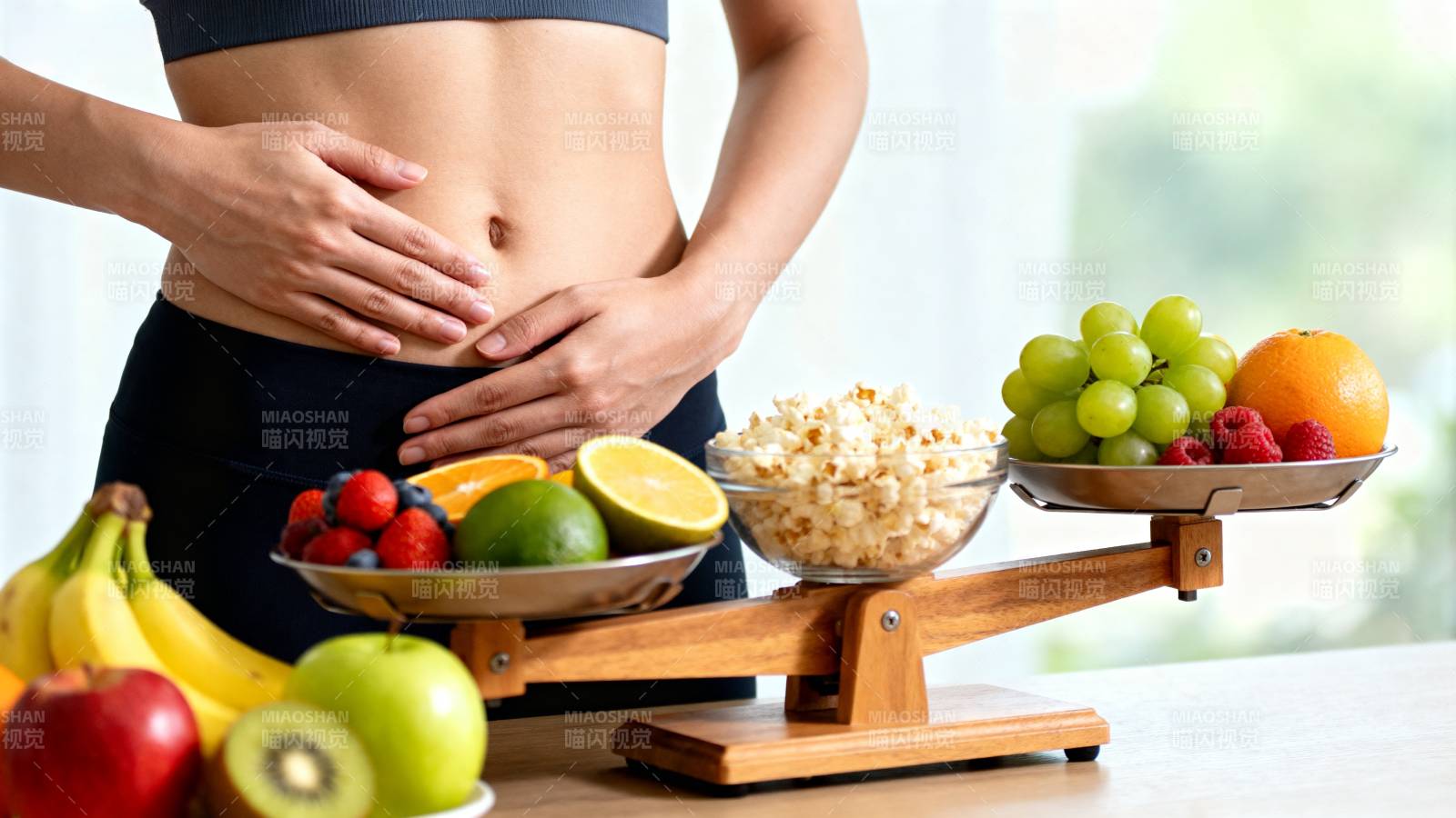 健康饮食平衡体重图片