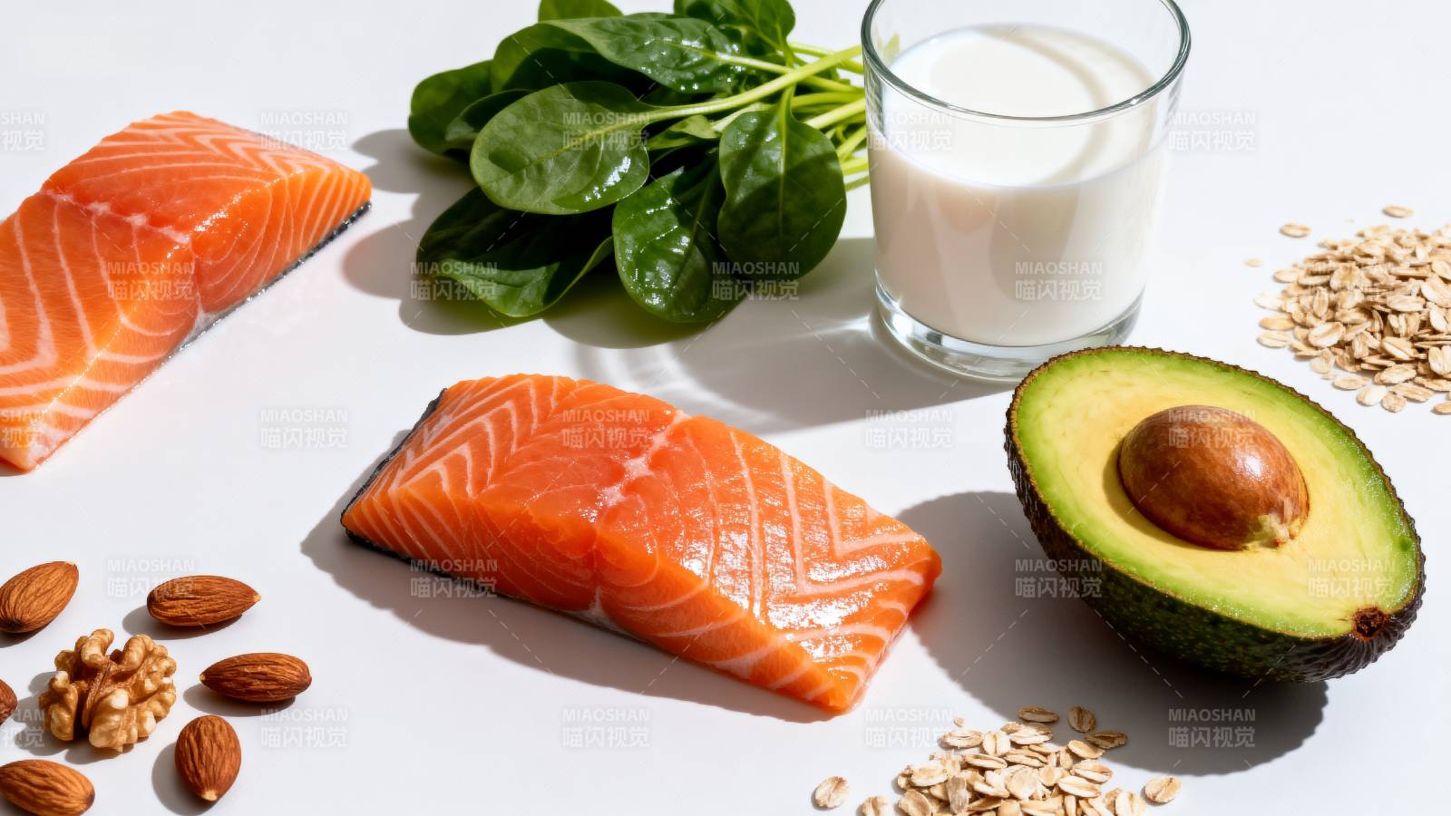 健康食材组合图片