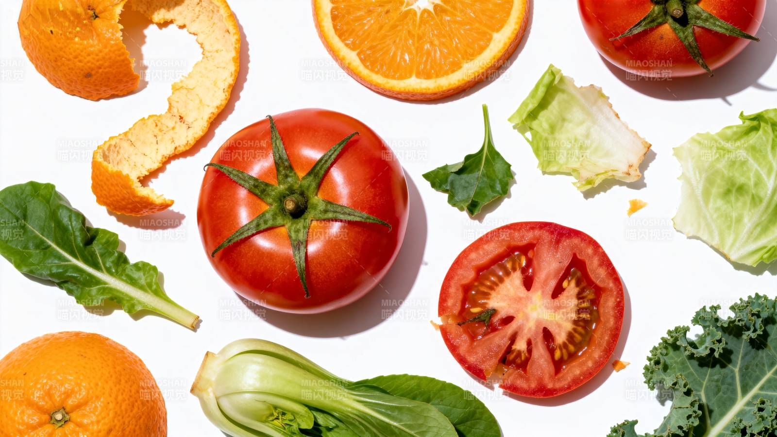 新鲜蔬果拼盘图片