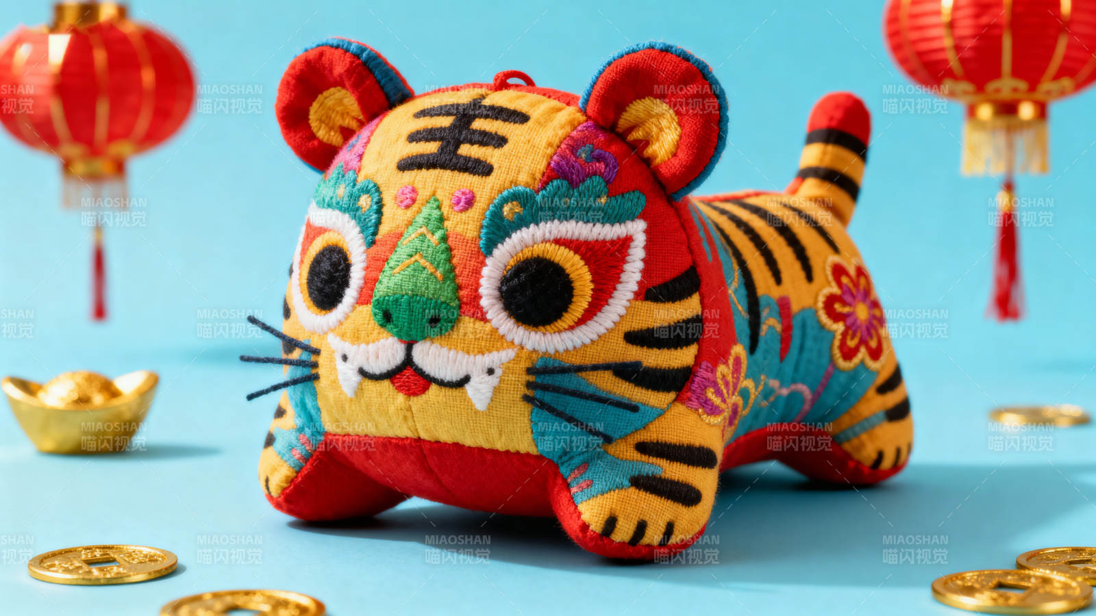 虎年吉祥物图片