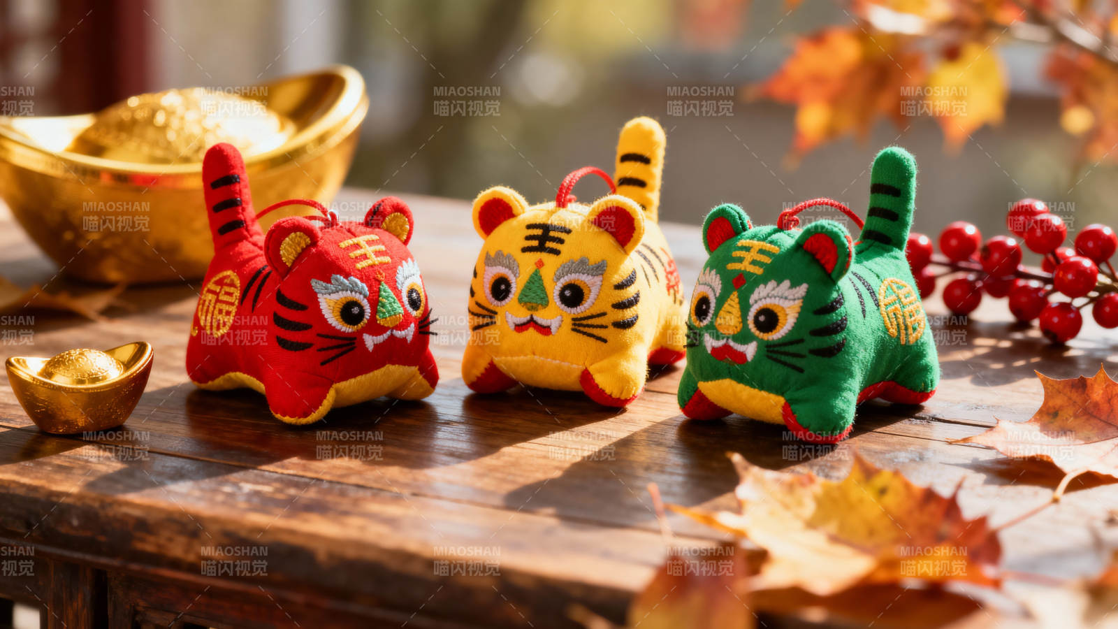 虎年吉祥物摆件图片