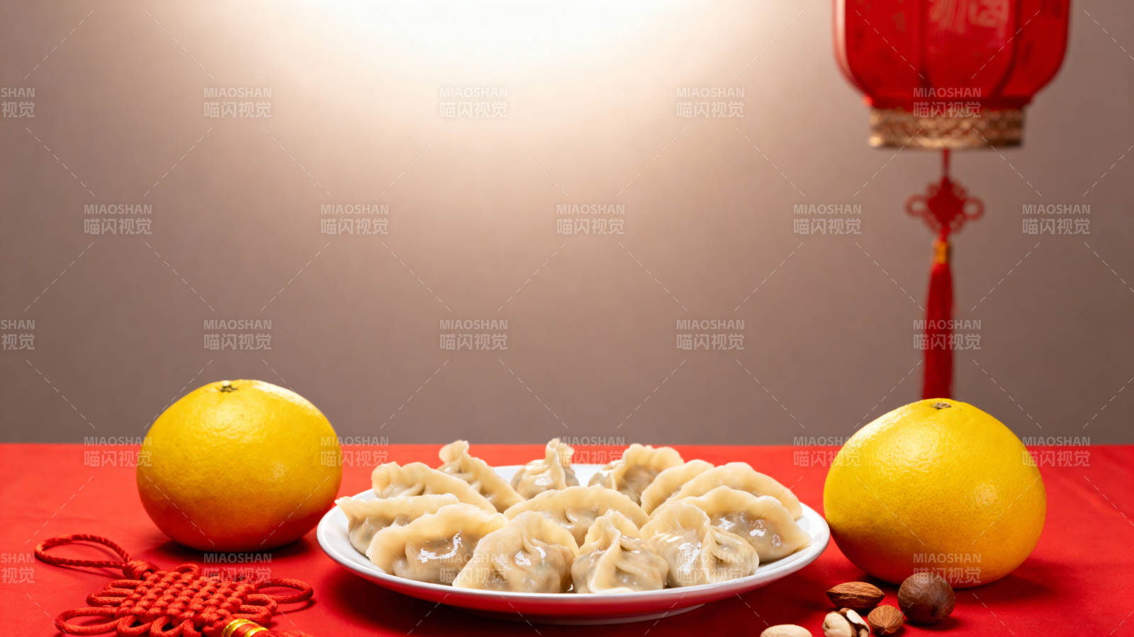 团圆饺子迎新春图片