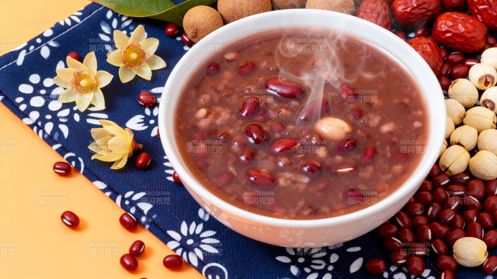红豆莲子粥图片