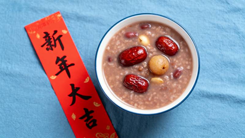 新年八宝粥图片