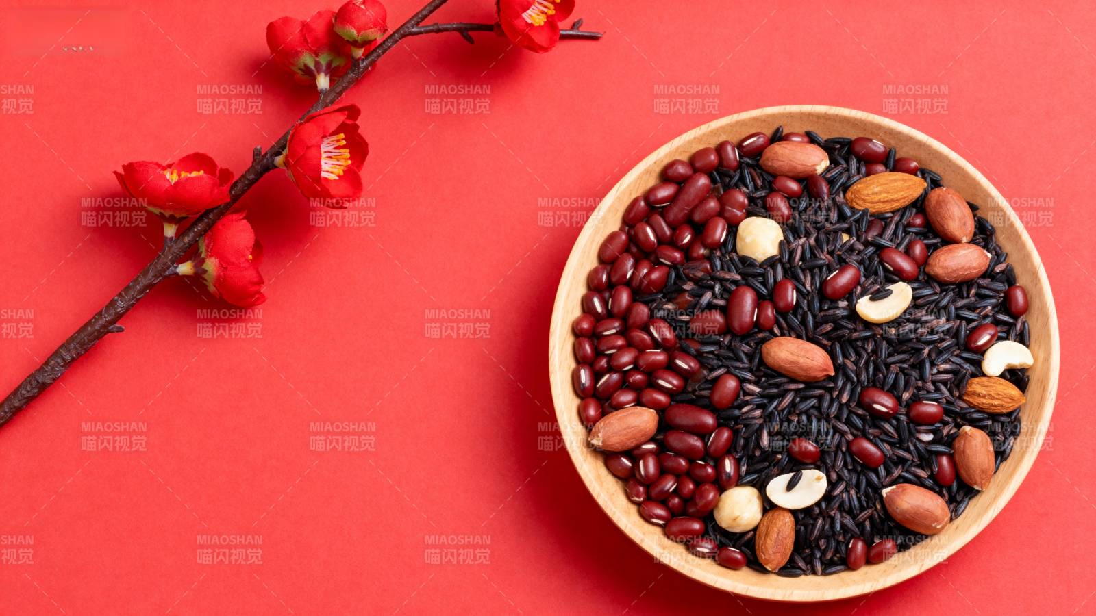 五谷杂粮盘图片