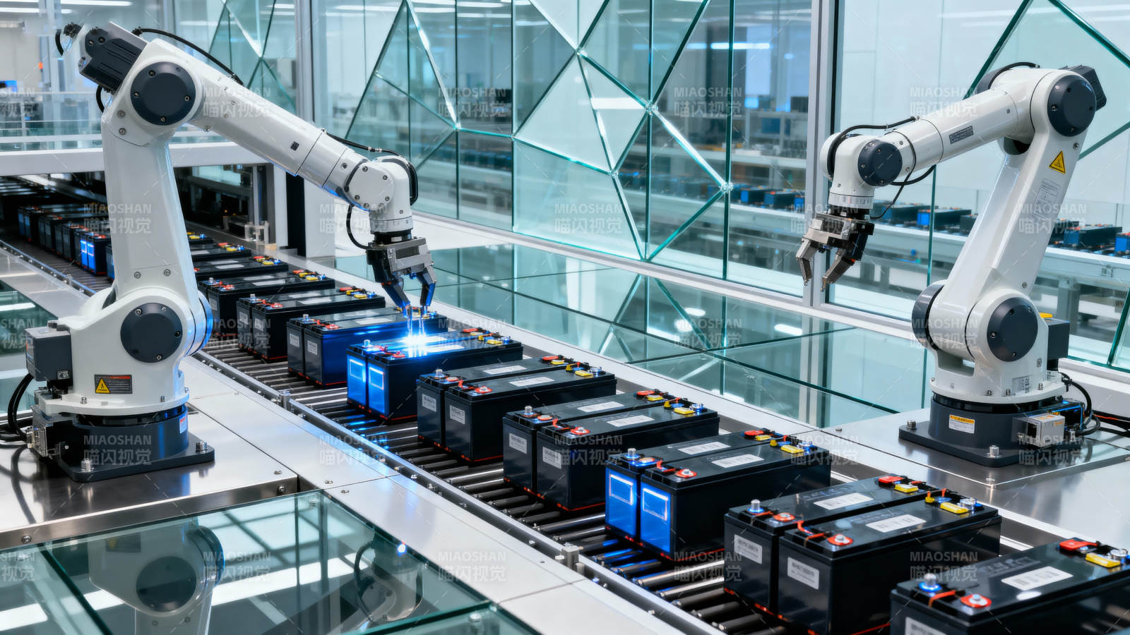 智能工厂自动化生产图片