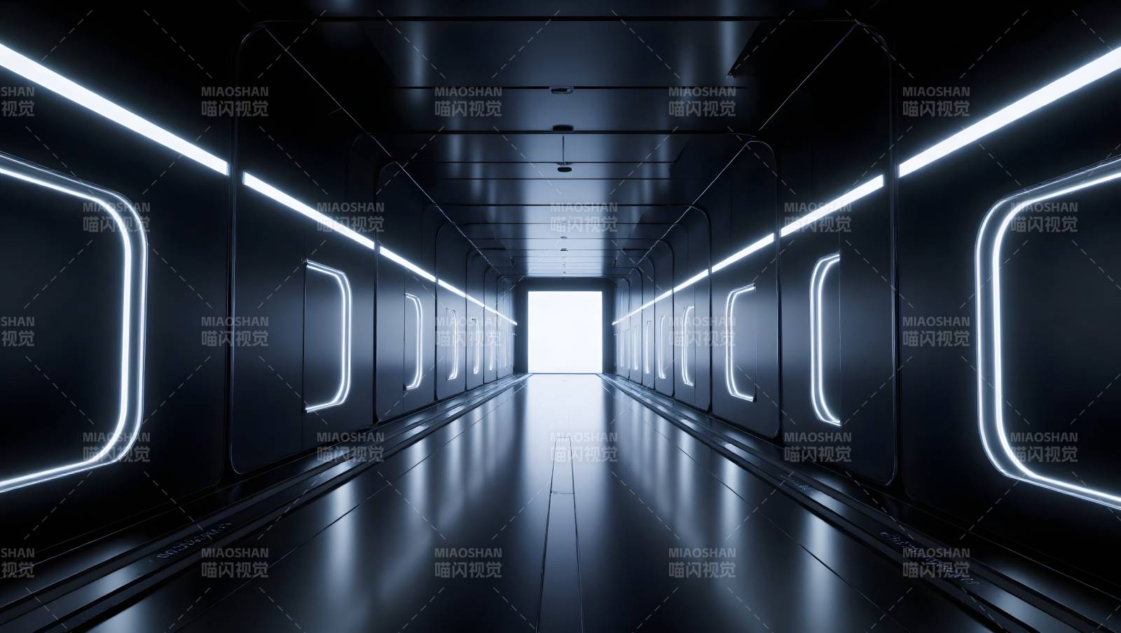 未来科技走廊图片