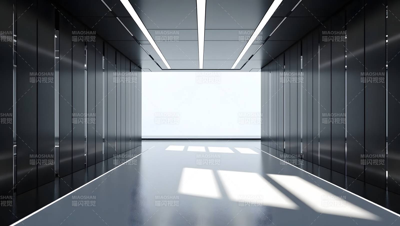 数据中心走廊图片