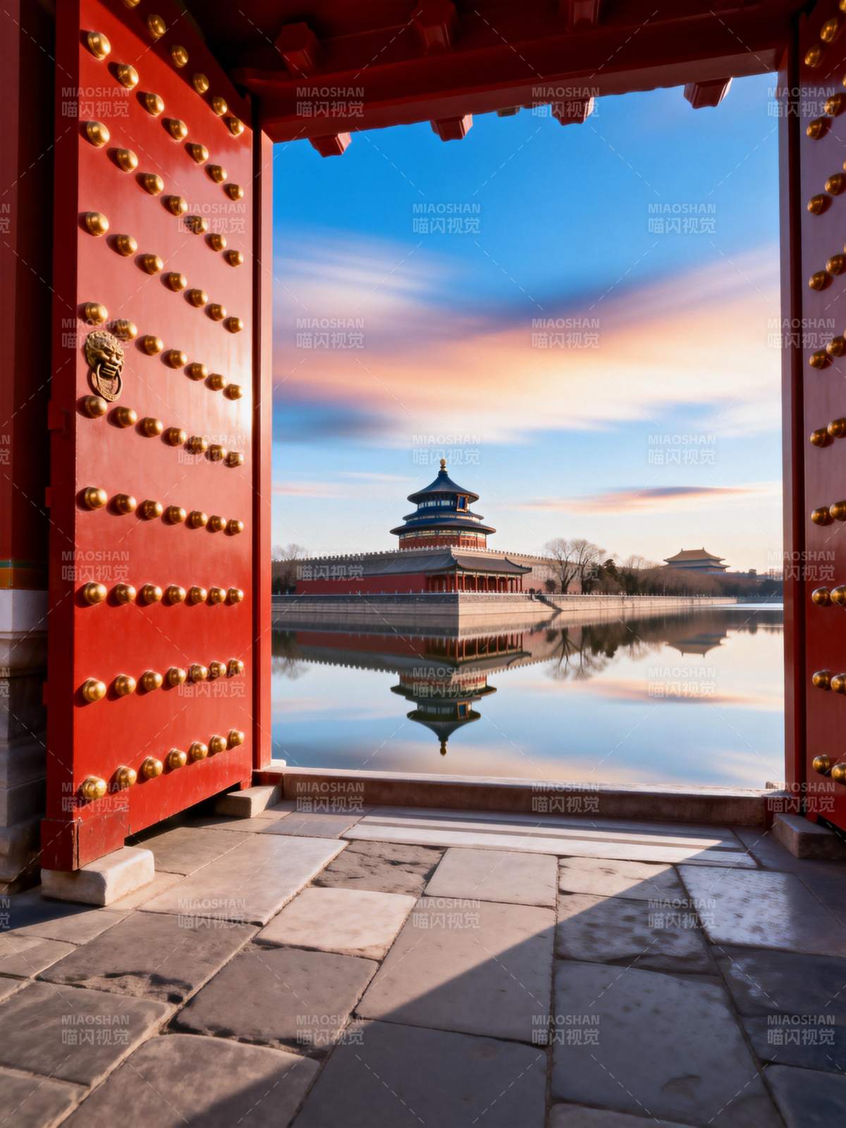 天坛映水门开图片