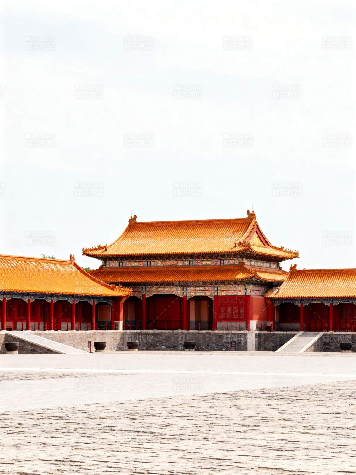 故宫金顶红墙图片