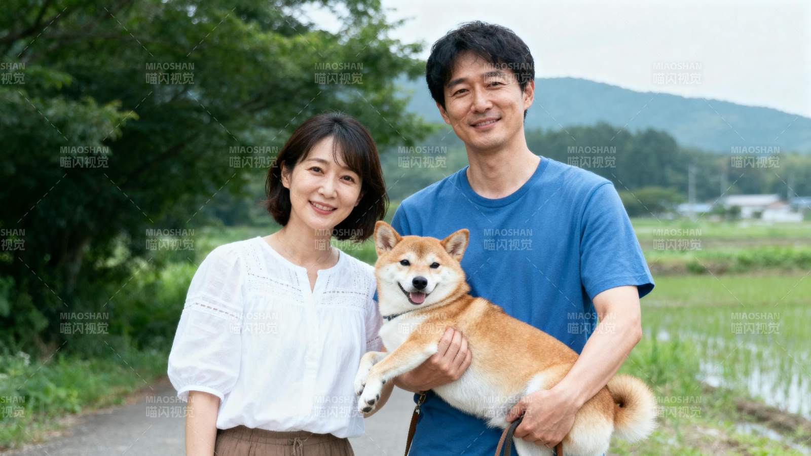 幸福一家三口图片