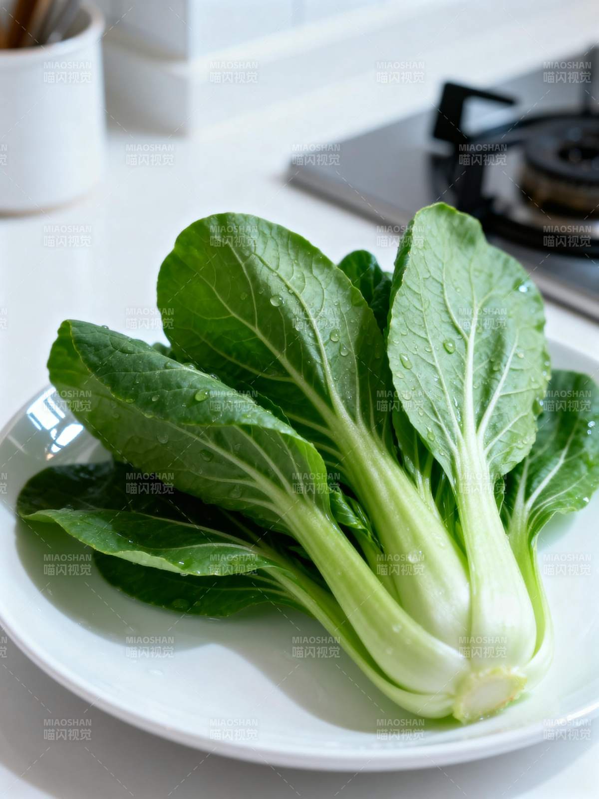 新鲜小白菜图片