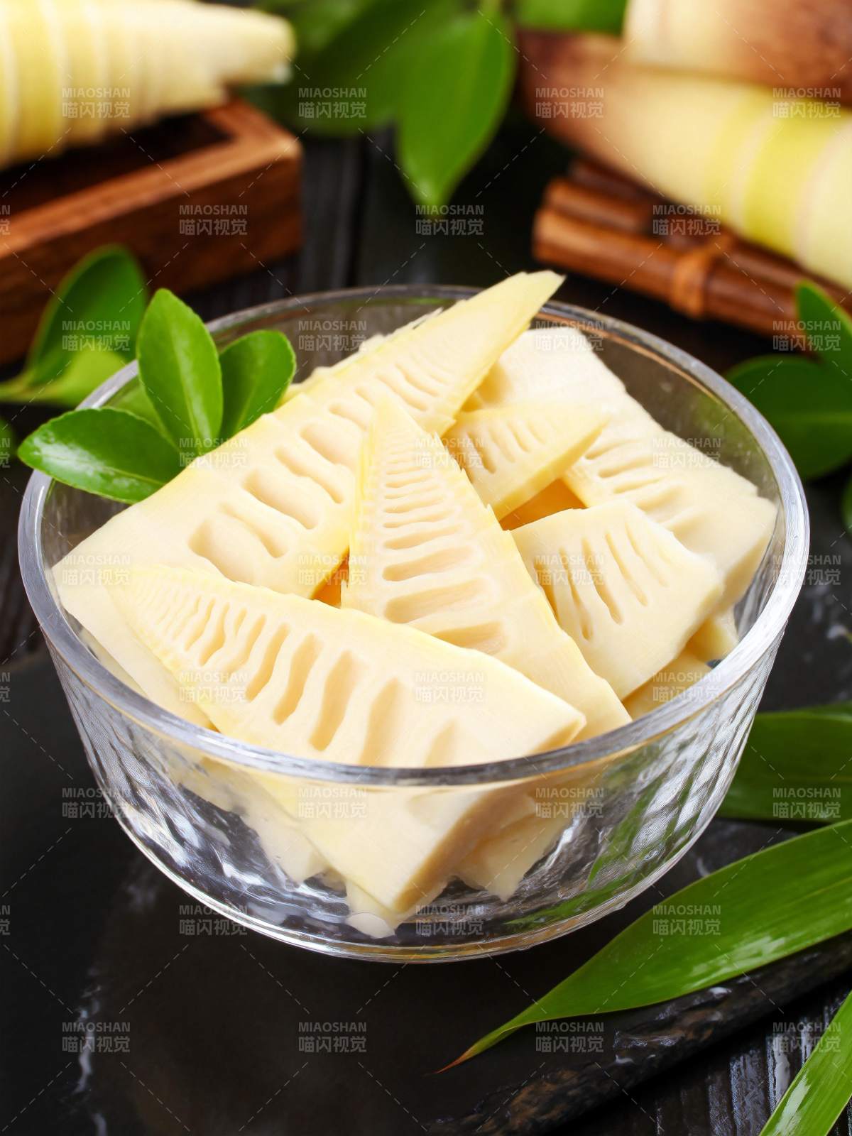 新鲜竹笋片图片