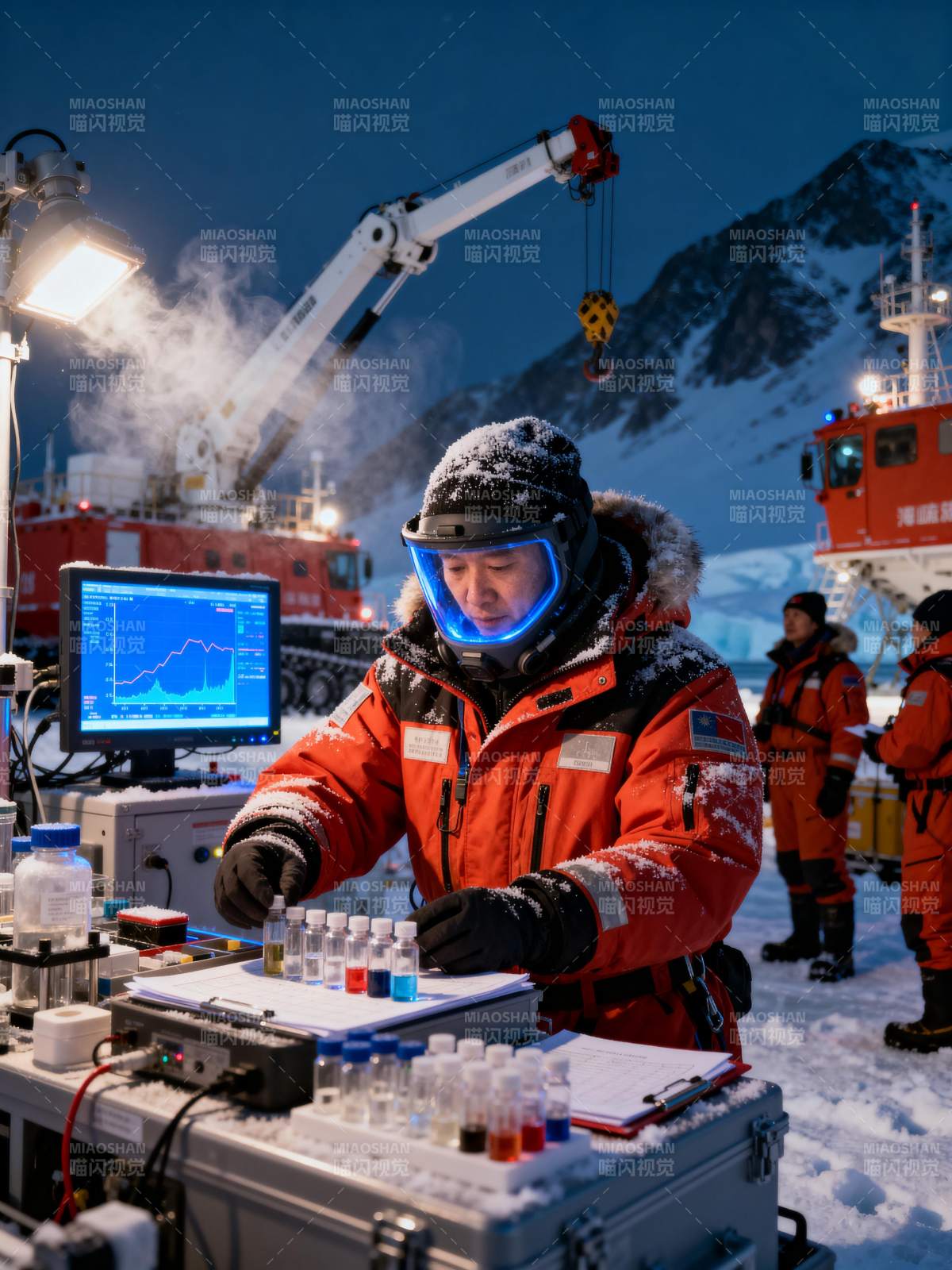 极地科考现场图片