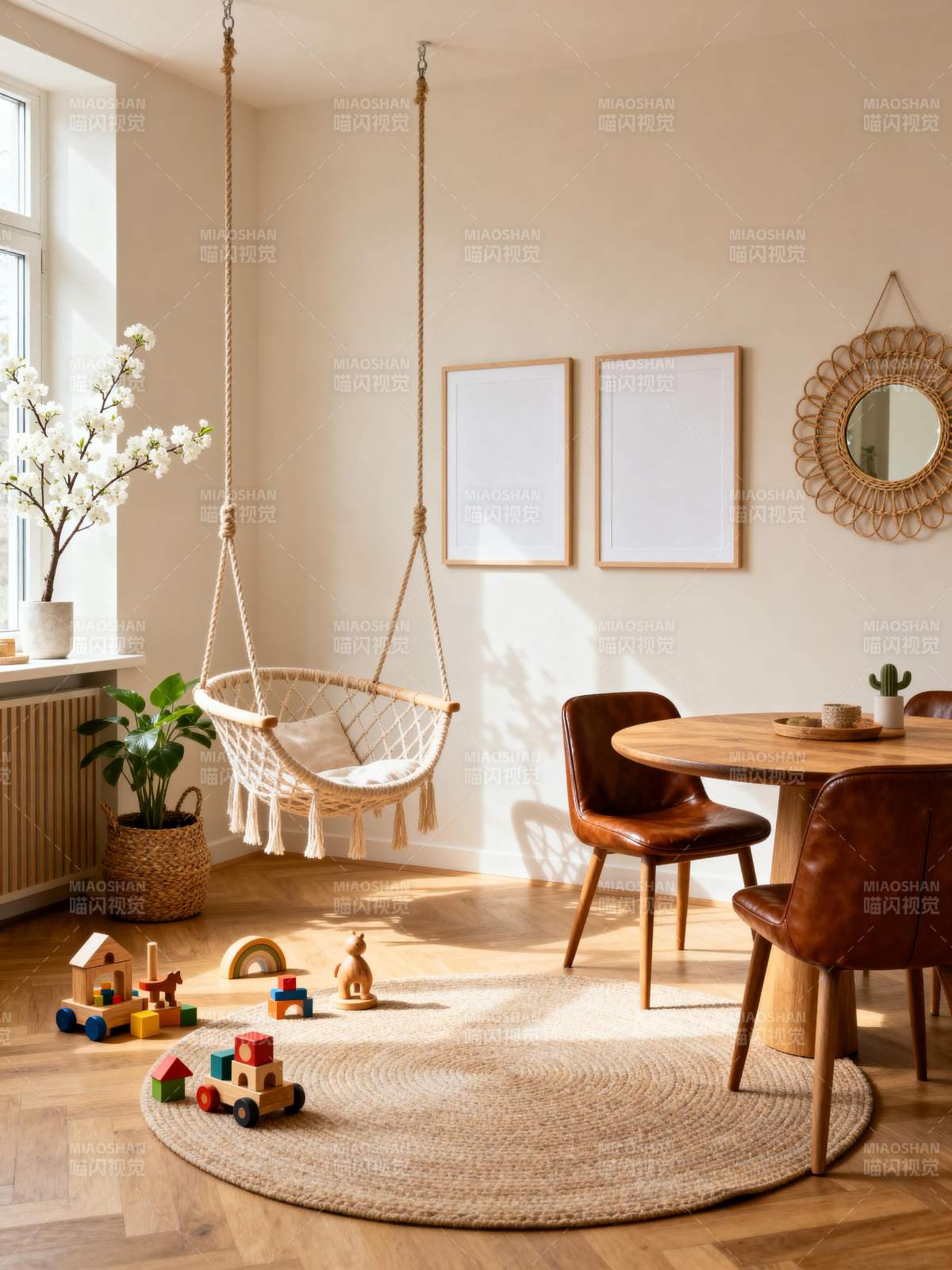 温馨儿童游戏角落图片