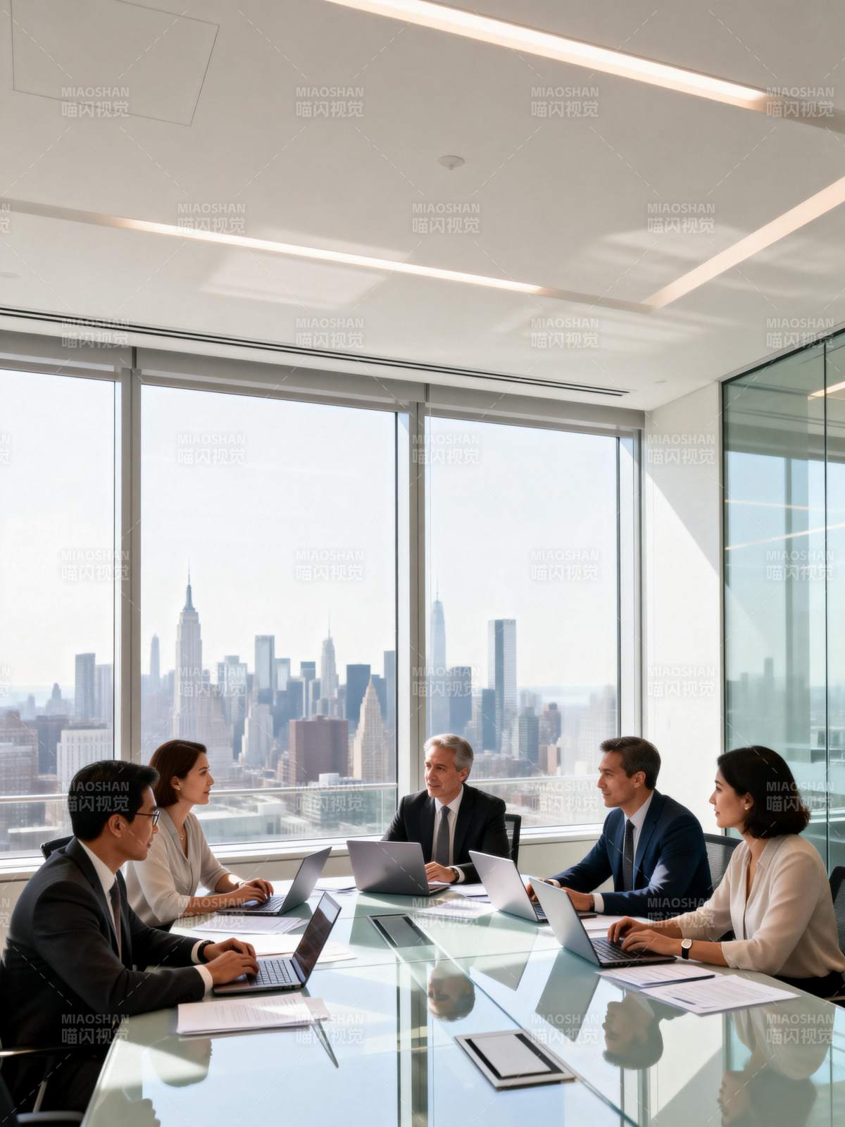 都市商务会议图片