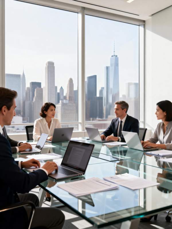 都市商务会议图片