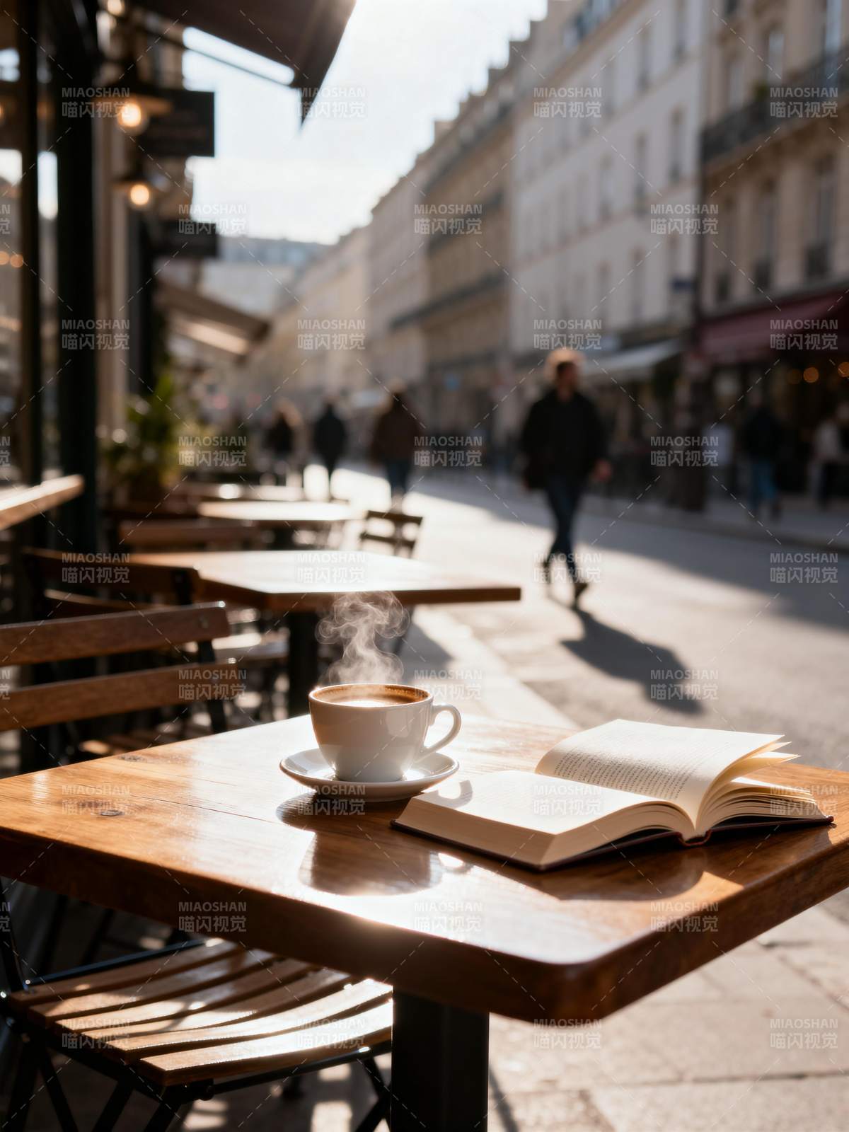 咖啡书香街景图片