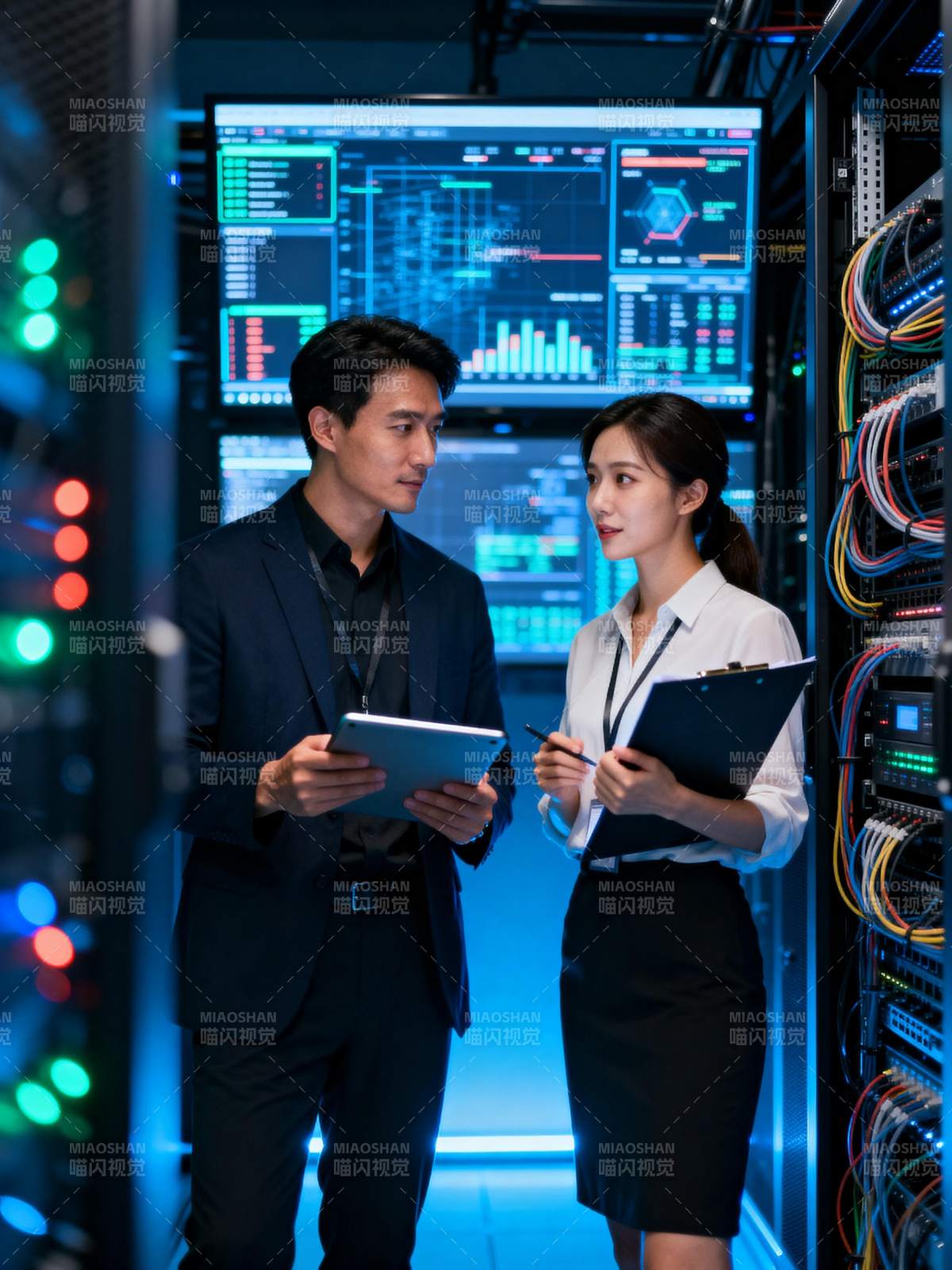 数据中心协作图片