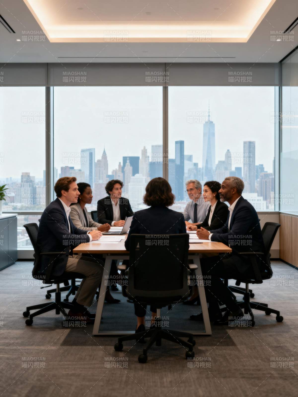 都市商务会议图片