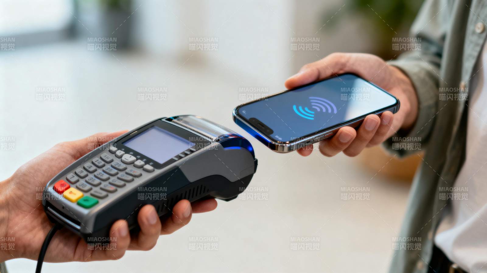 手机支付瞬间完成图片