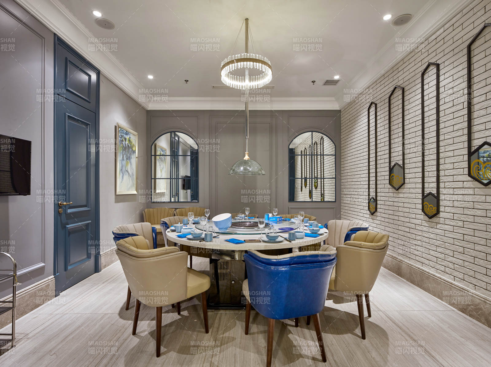 现代餐厅雅致空间图片