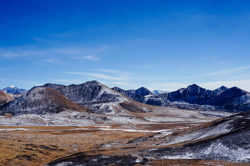 米拉山口雪山高原风光图片