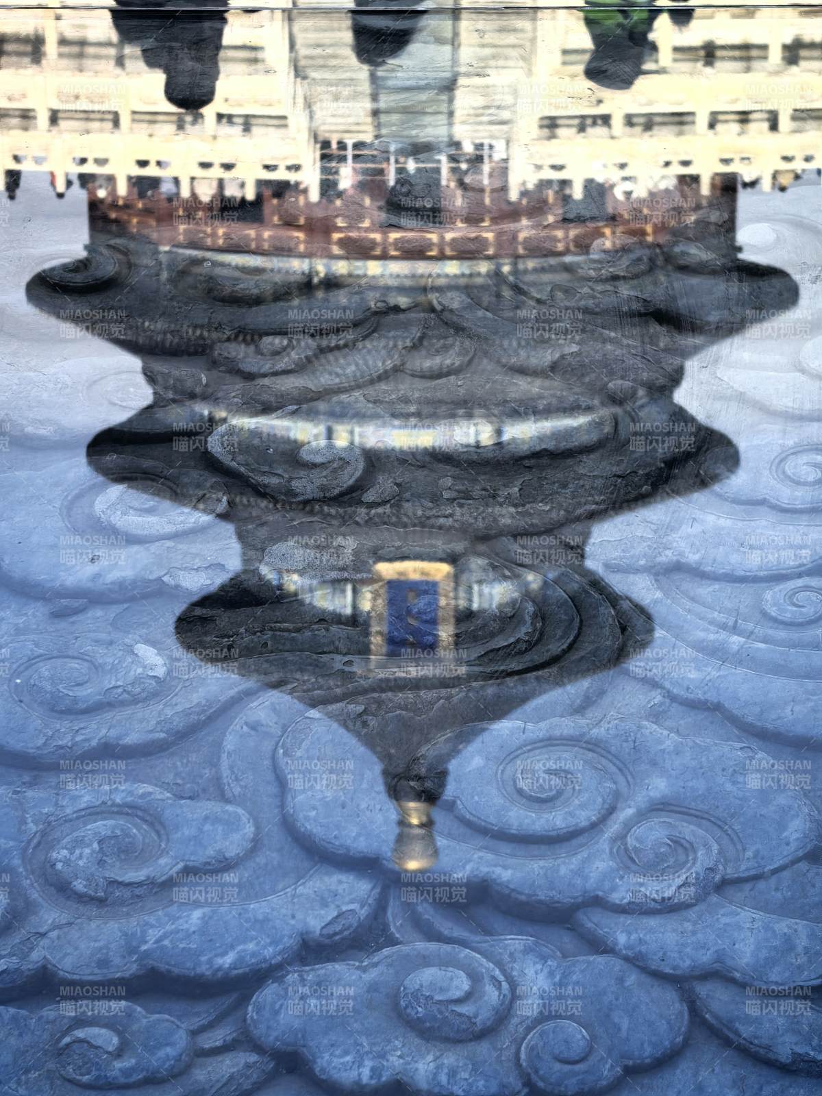 云纹中的祈年殿图片