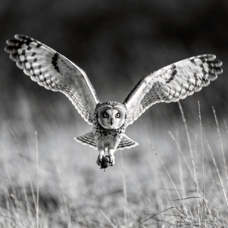 夜行猎手翱翔图片