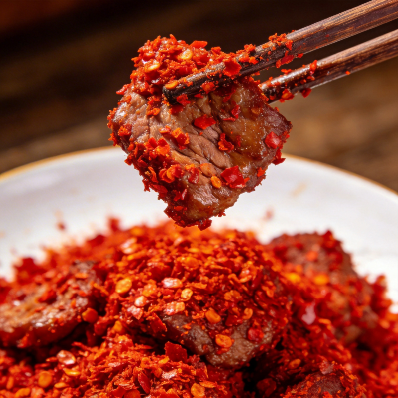 辣味牛肉片图片