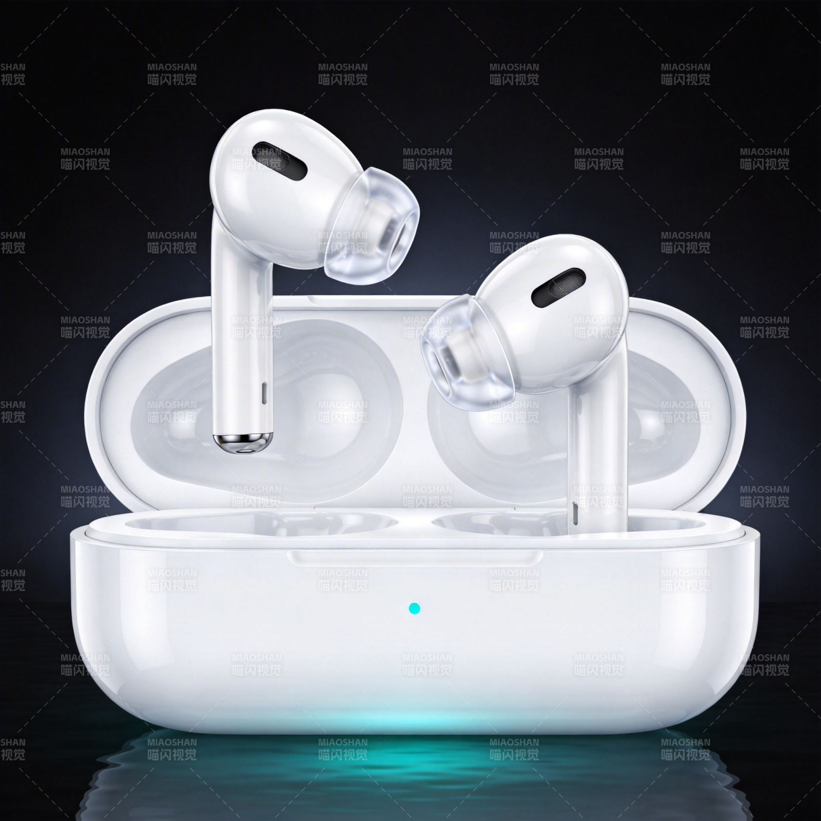 无线耳机充电盒图片