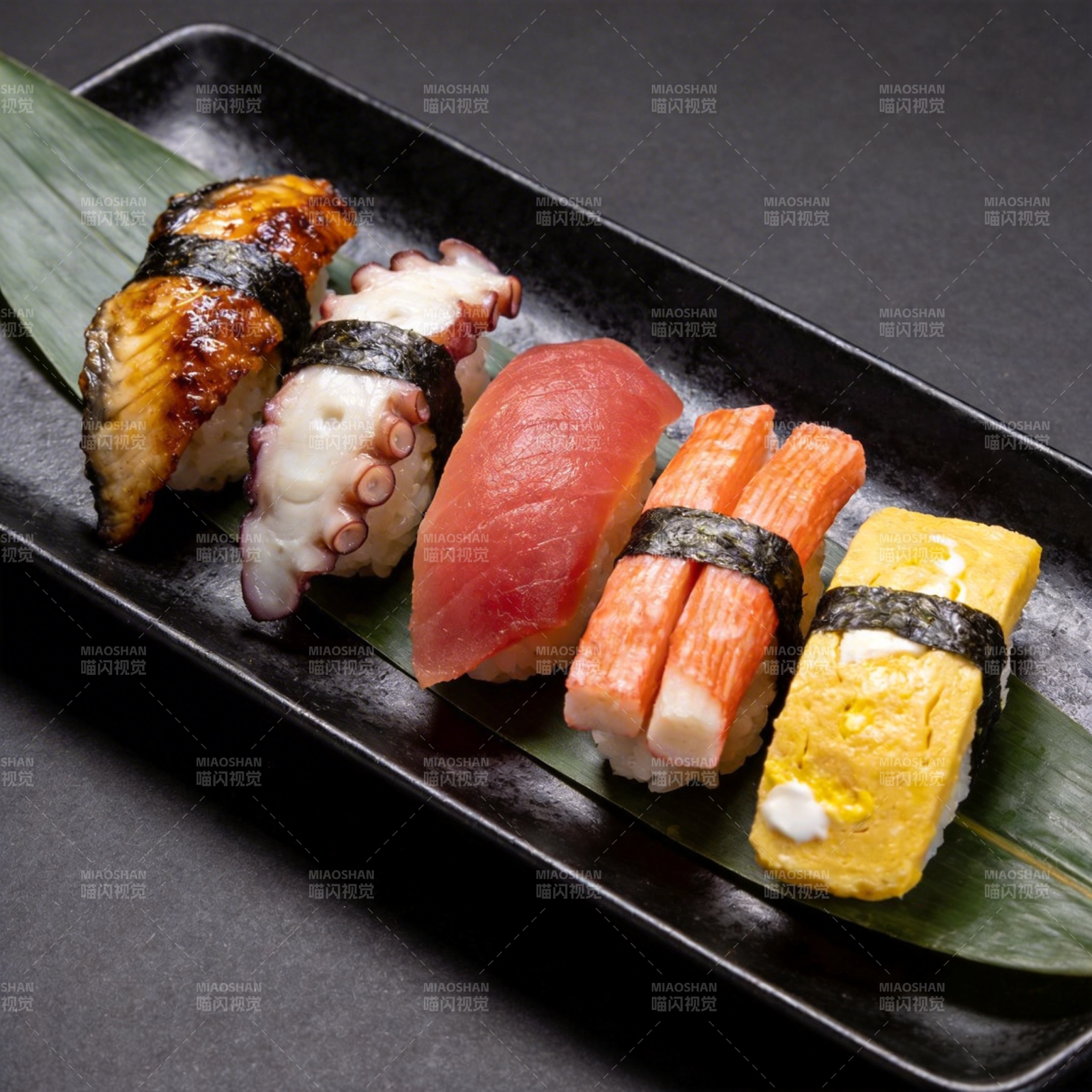 精致寿司拼盘图片
